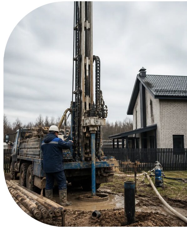 Бурение скважин на воду под ключ в Россоши от 124428 р. | АПаруса-Рсс